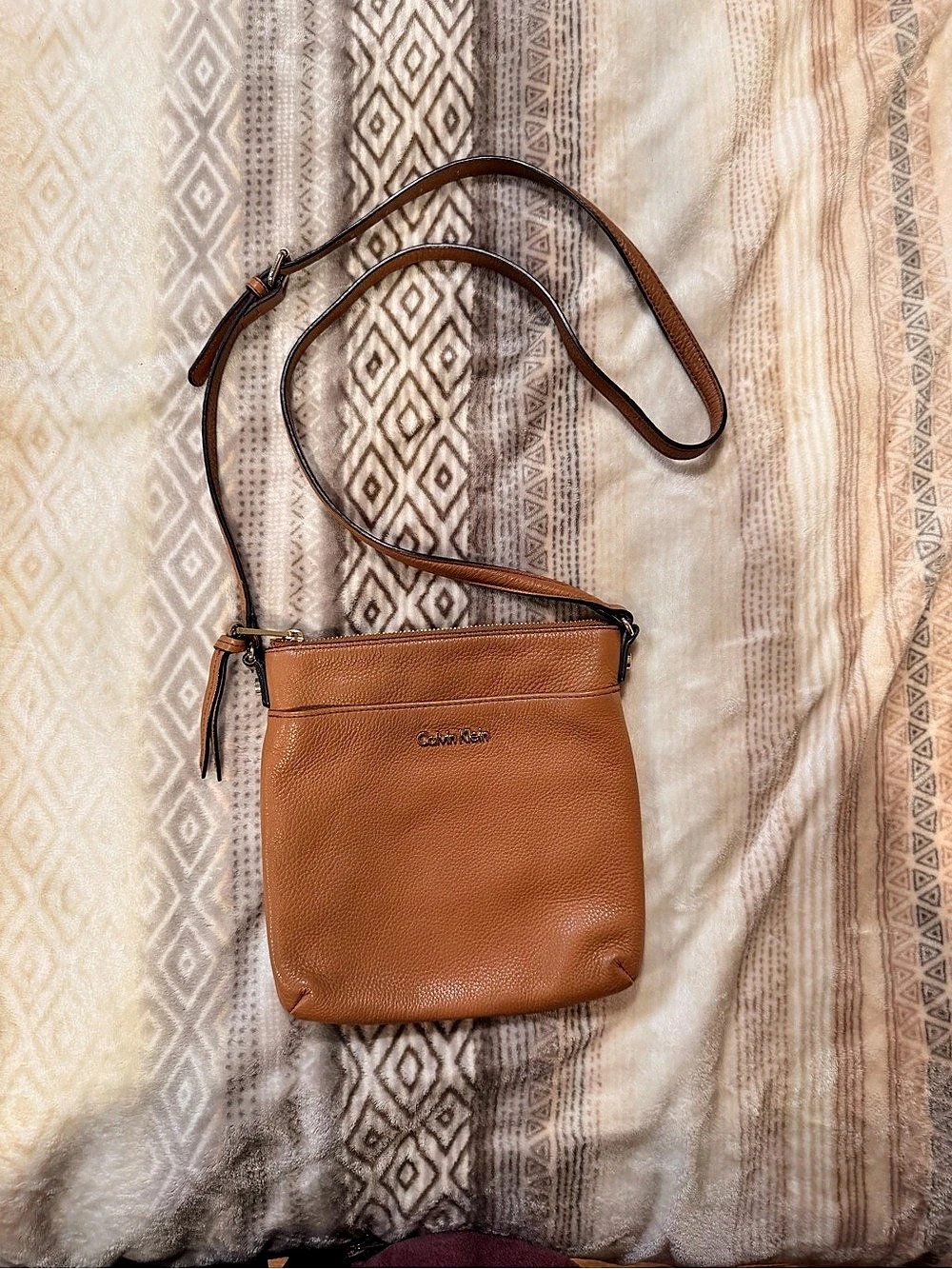 Calvin Klein Brown Crossbody Bag